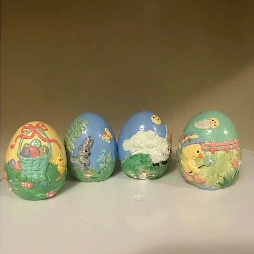 Wee Crafts Easter Egg Scenes - hand painted